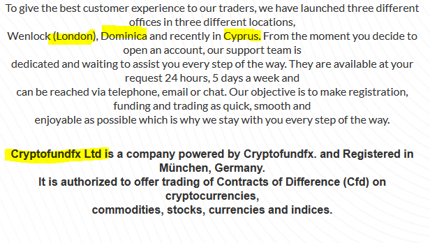 CryptofundFX crypto scam in Munich