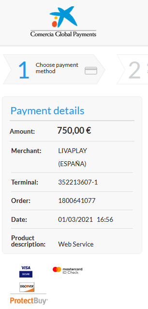 Finmax scams with Praxis Cashier and Redsys and Comercia Global Payments