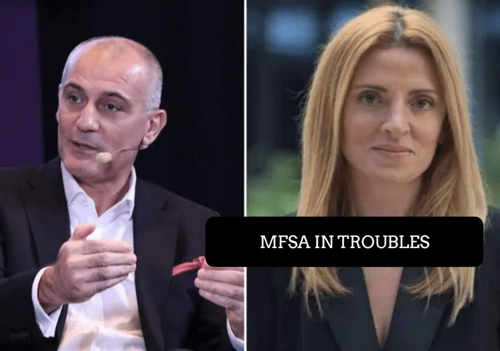 Joseph Cuschieri and Edwina Licari