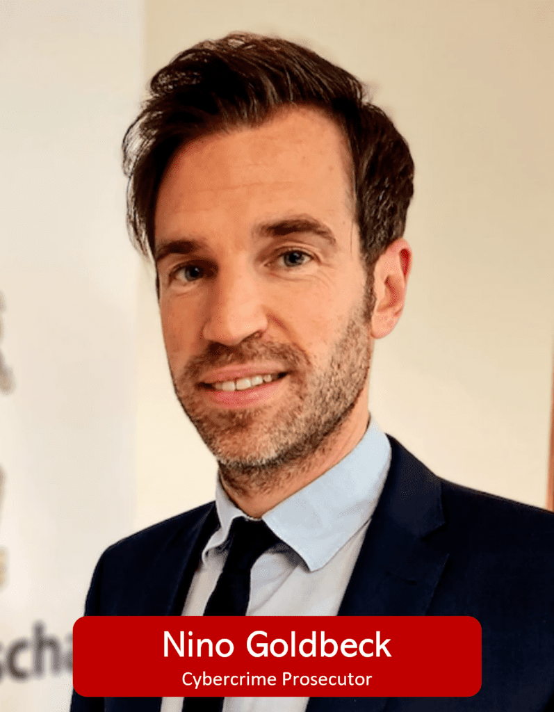 German cybercrime prosecutor Nino Goldbeck