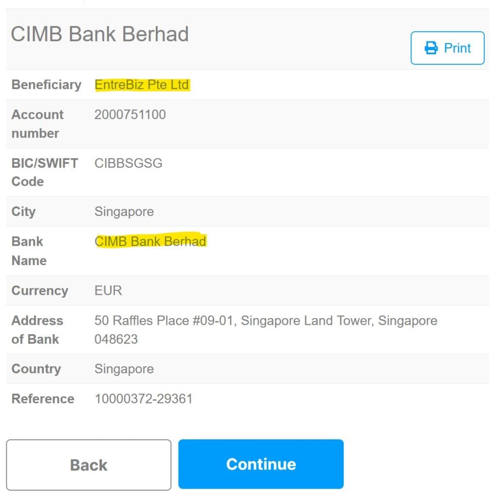 illegal payment processor EntreBiz in Singapore facilitates BKFX broker scheme