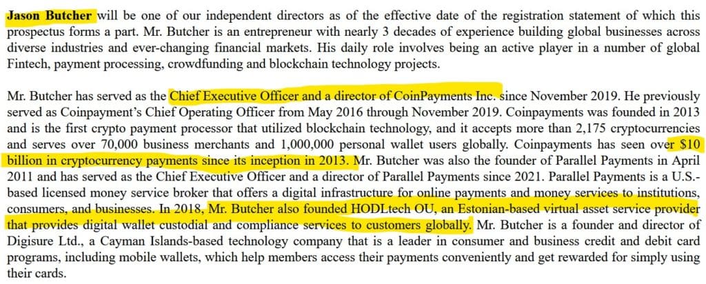 Jason Butcher and CoinPayments with HODLtech