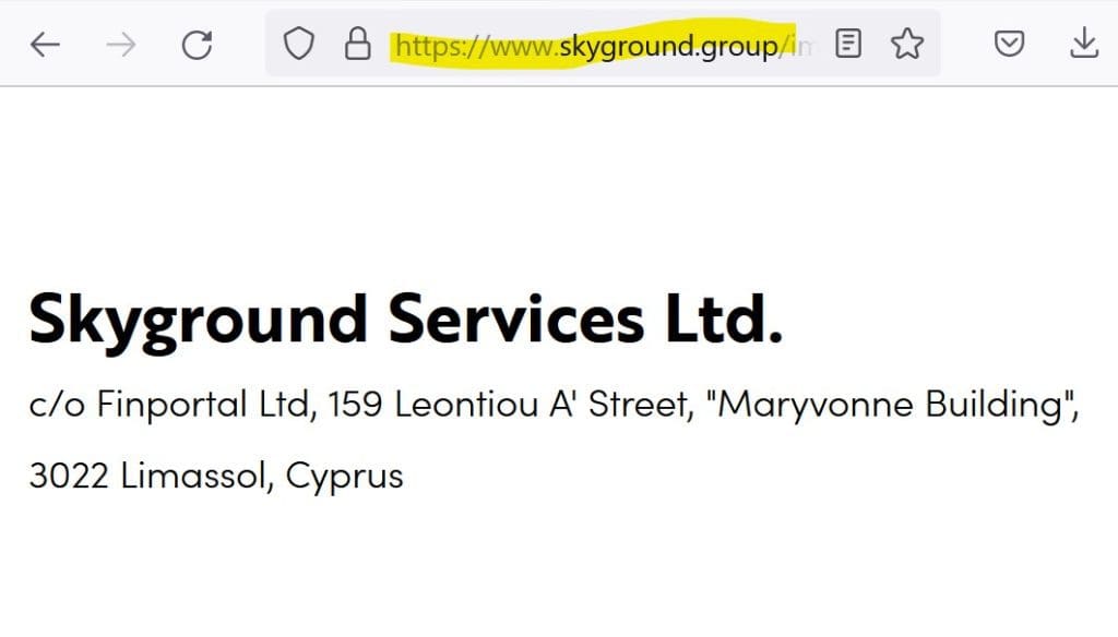 Skyground operated by Jan Malkus and and Alexander Oelfke and Konstantin Oelfke